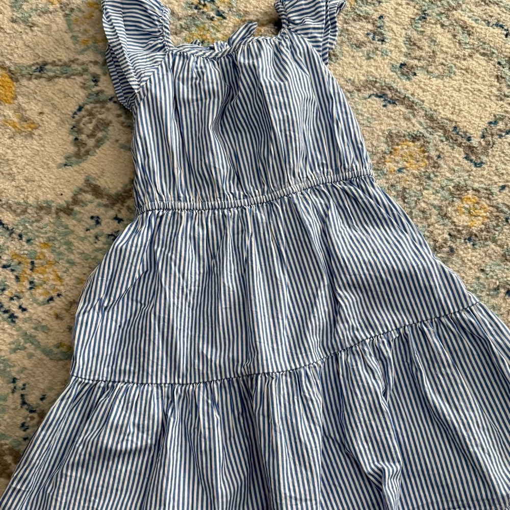 Crew Cuts Blue Striped Dress